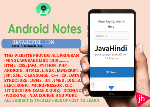 Android Notes in hindi