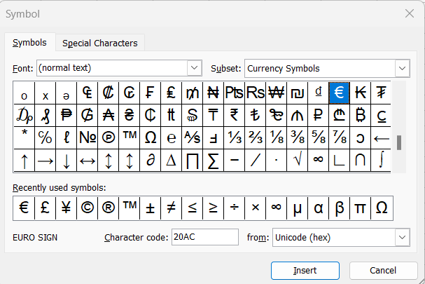 what is Excel Symbol in hindi