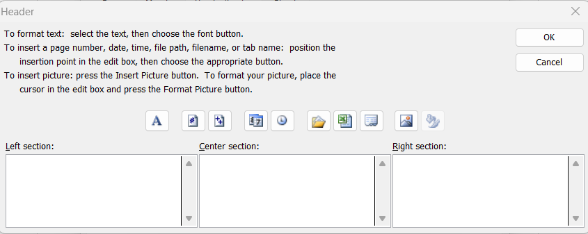 Excel Page Setup in hindi